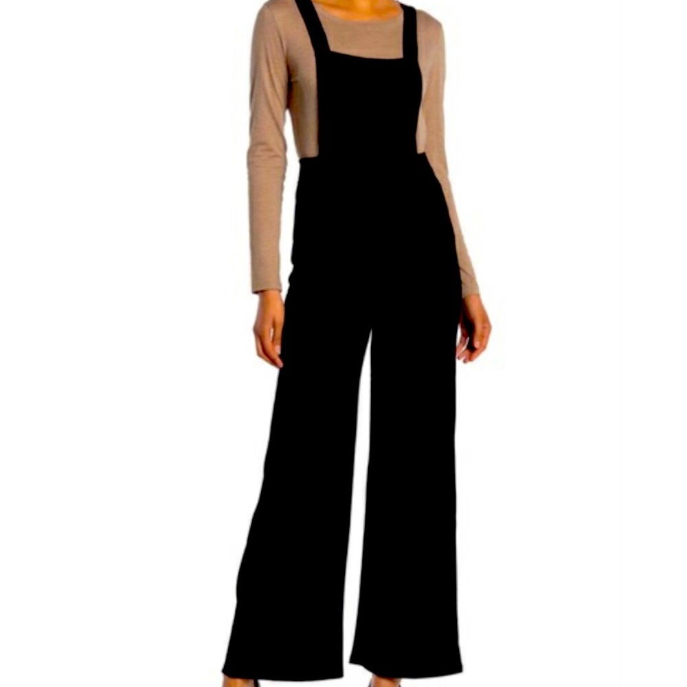 NWT Bebop Black Corduroy Overalls